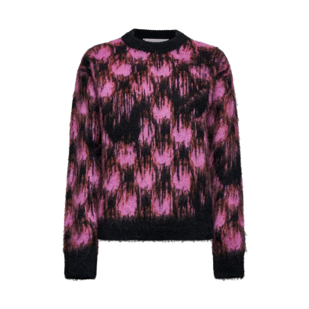 Silvian Heach Damen Multicolor - Bedruckter Pullover Mit Verlaufsmuster - Knitwear - Mehrfarbig - Xs