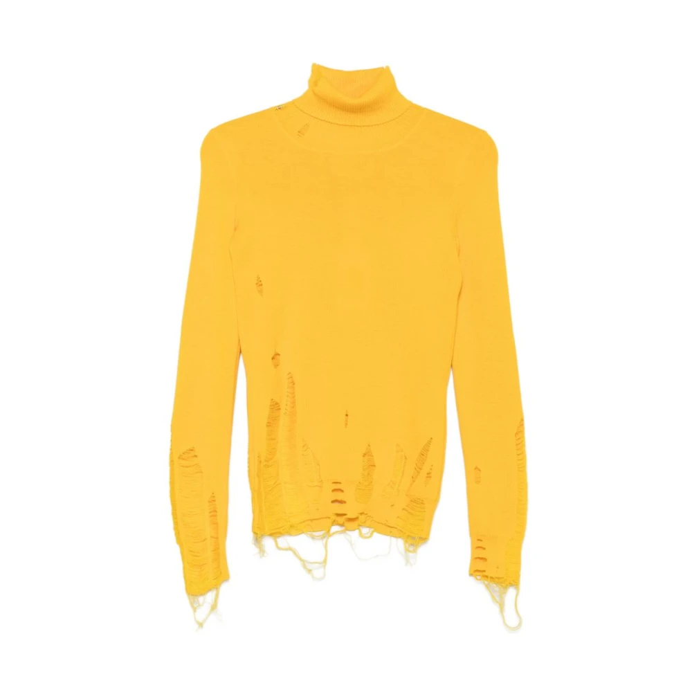 Mm6 Maison Margiela , Damen, Strickwaren, Gelb, M - Bild 2