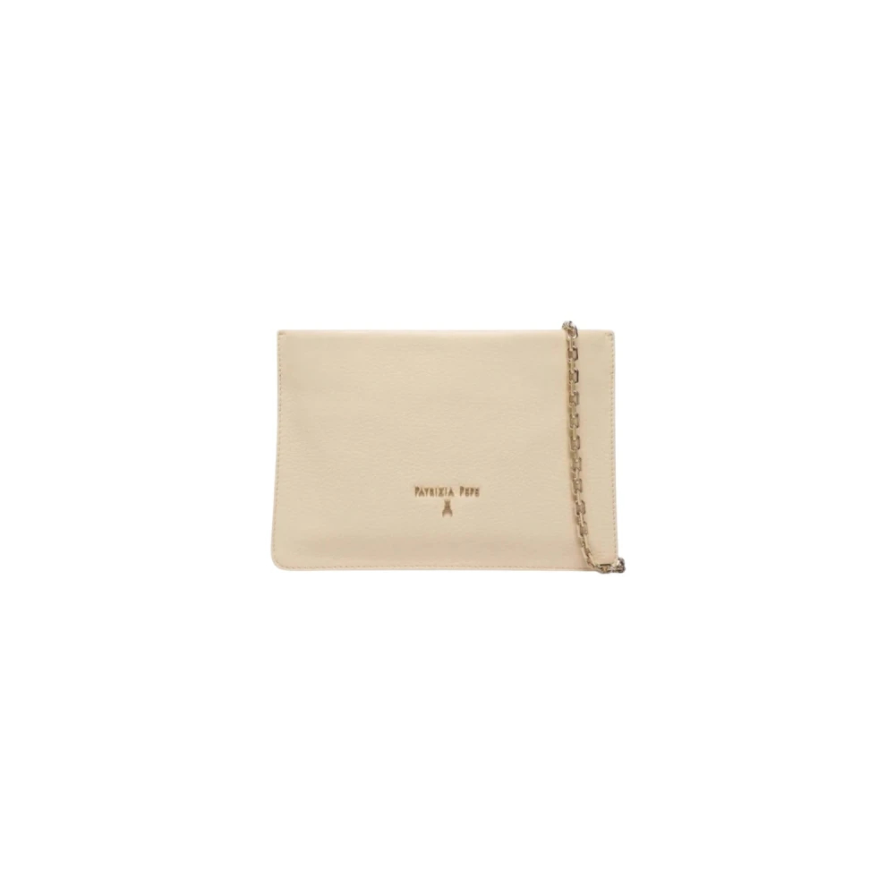 Patrizia Pepe Damen Weiß - Pochette Mit Metallschulterriemen Und Handgelenkschlaufe - Bags - One Size