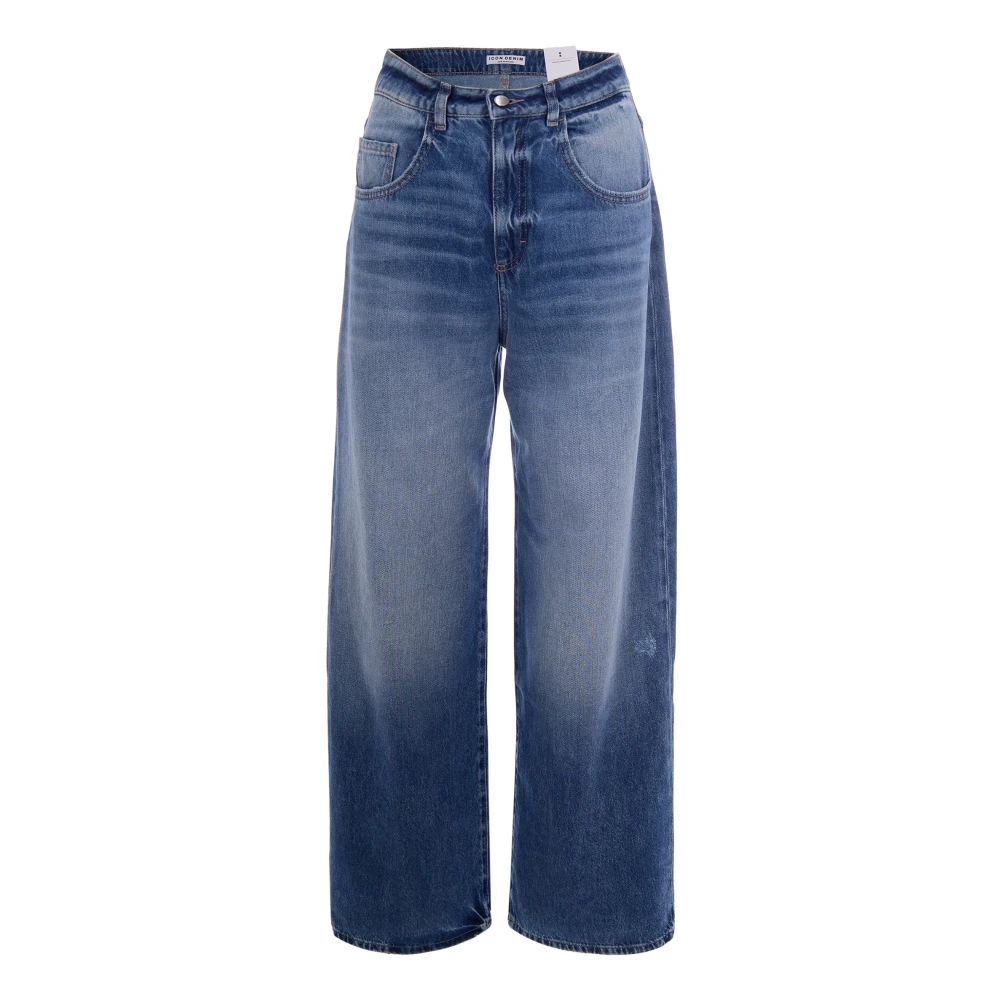 Icon Denim Damen Blau - Wide Jeans - Jeans - W25