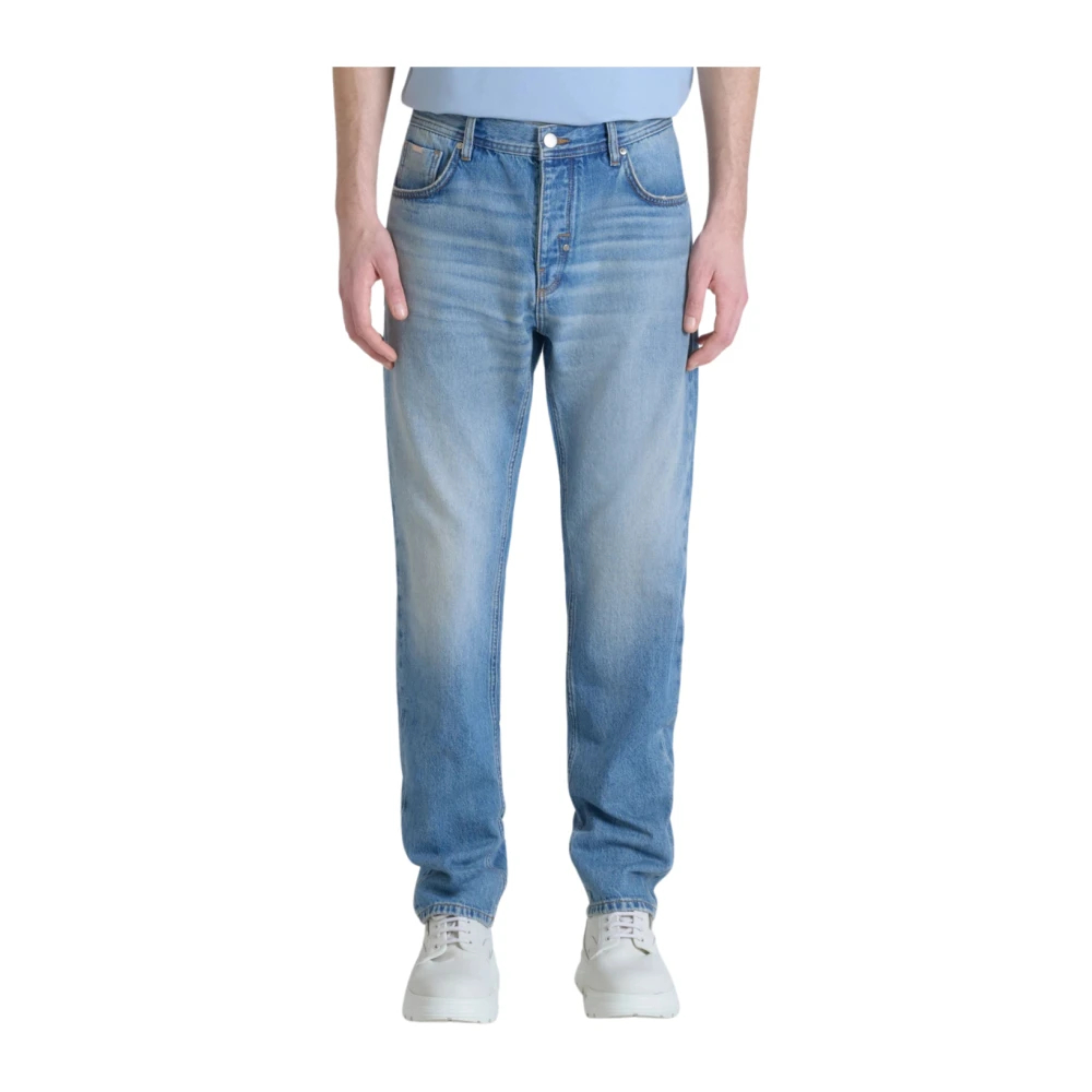 Antony Morato Herren Blau - Joe Regular Straight Fit Jeans - Jeans - W29