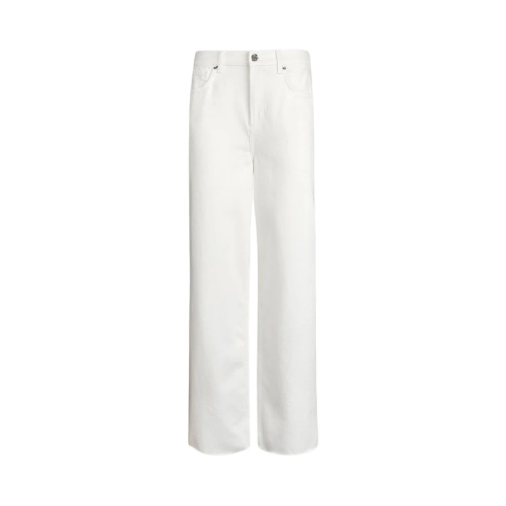 Liu Jo Damen Weiß - Wide Leg Jeans - Jeans - W27