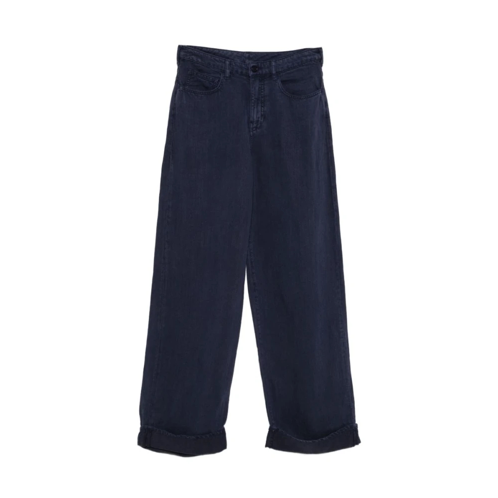 Emporio Armani Damen Blau - Wide Jeans - Jeans - W26