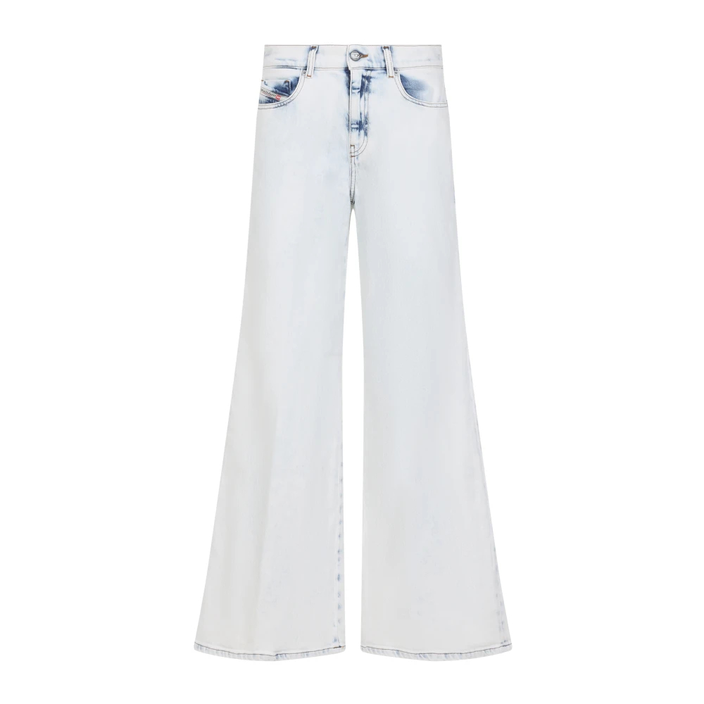 Diesel Damen Blau - Wide Jeans - Jeans - W28 L30