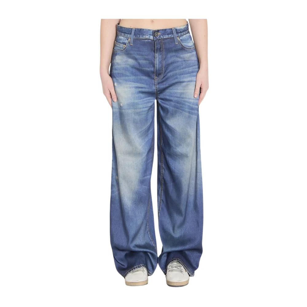 Golden Goose - Wide-Leg Jeans - Jeans - Damen - Blau - S