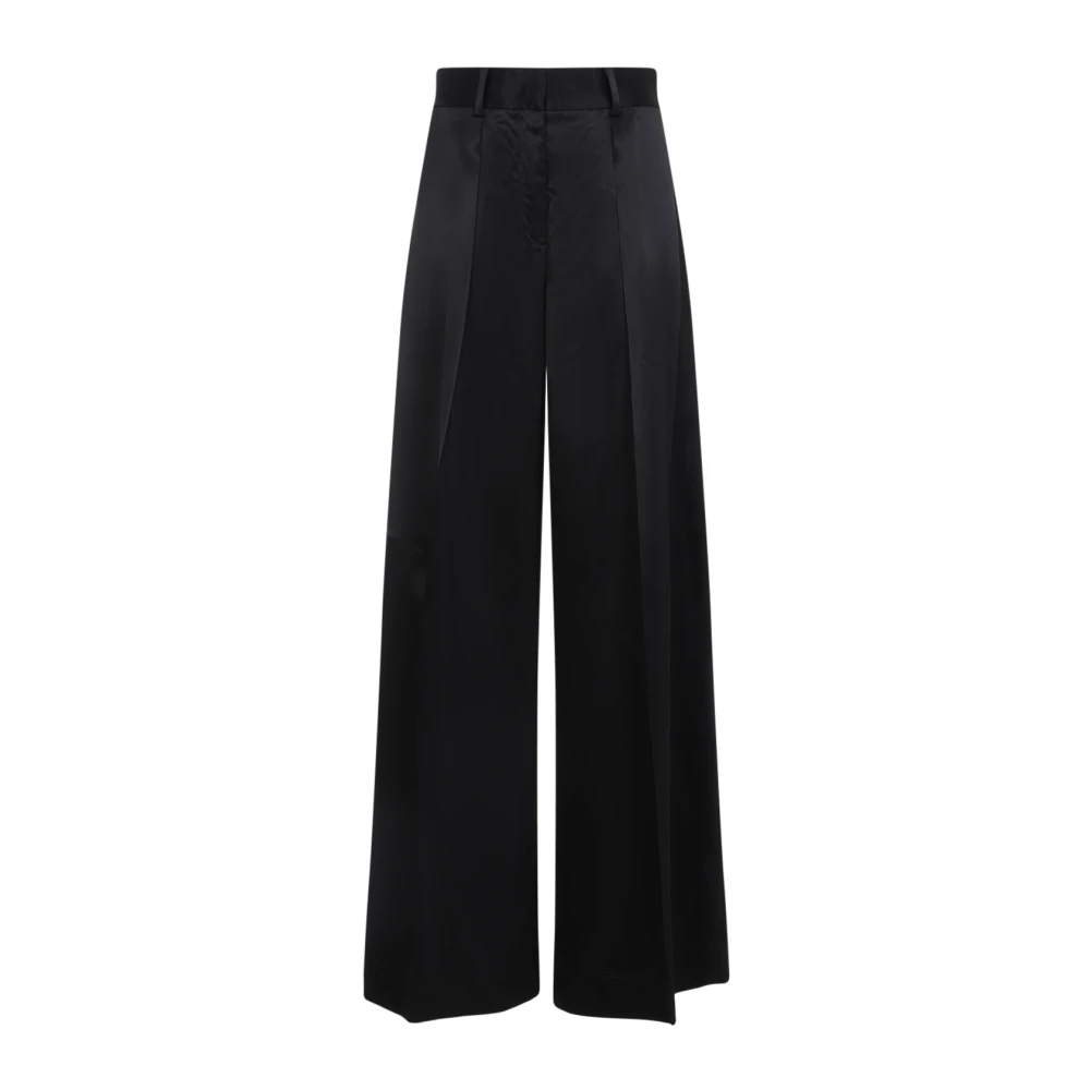 Jil Sander Damen Schwarz - Wide-Leg-Hose - Trousers - K - Xs