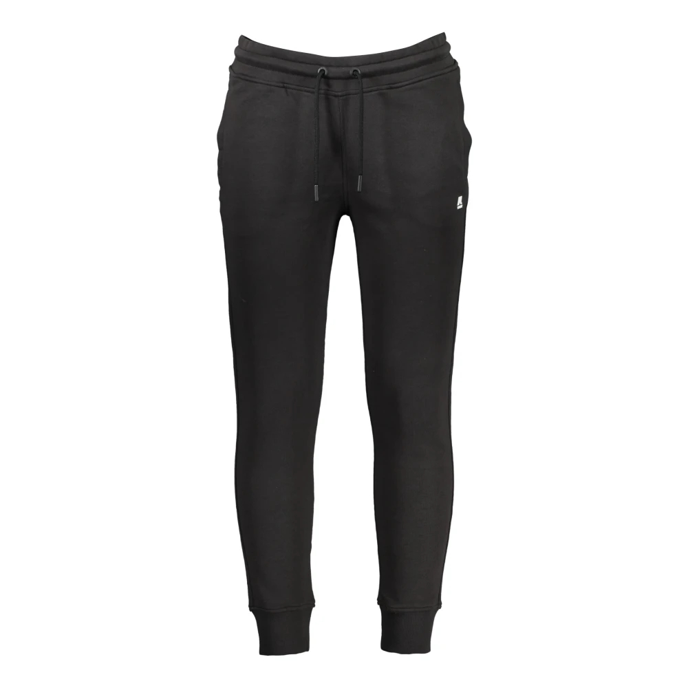 K-Way Herren Schwarz - Sportliche Hose Mit Elastischem Bund - Trousers - K - 3XL
