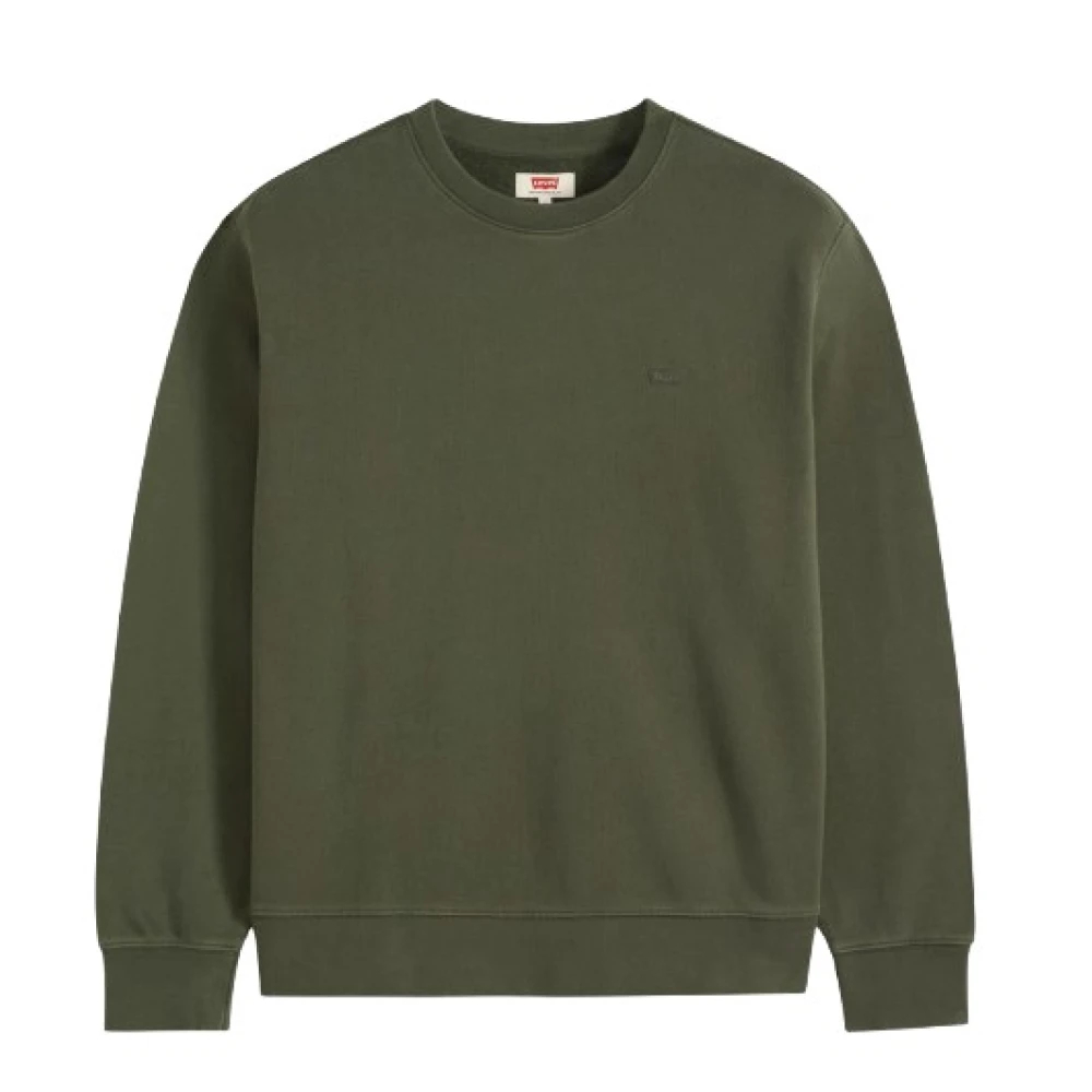 VAN GRAAF Levi's Herren Grün Sweatshirt Baumwolle Mittel - Bild 8