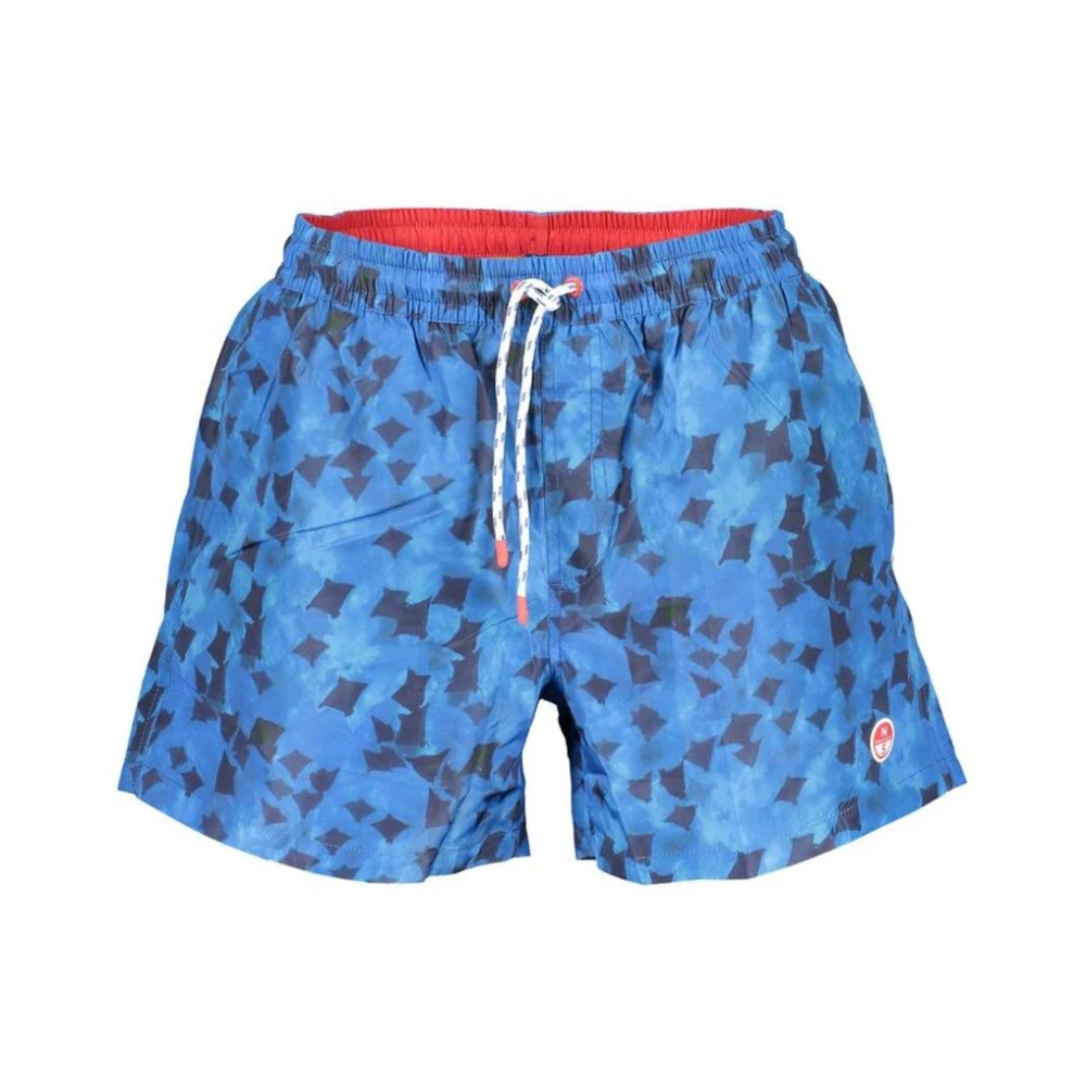 North Sails - Blaue Herren Badeboxer Fantasie - Swimwear - Herren - Blau - M - Bild 7