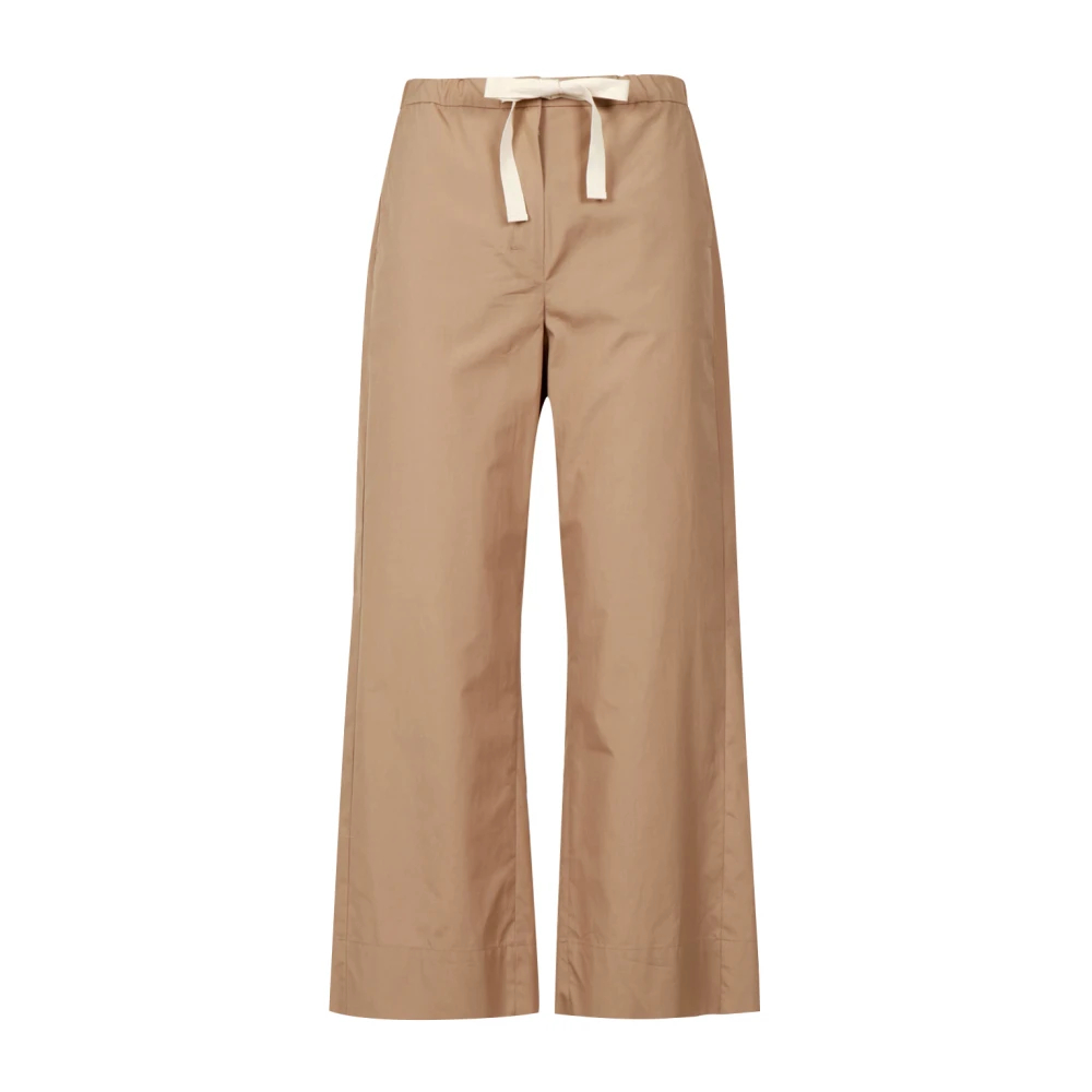 Max Mara Damen Beige - Wide Hosen - Trousers - L