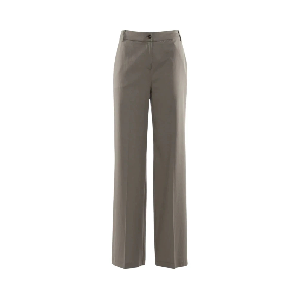 Nenette Damen Braun - Wide Hosen - Trousers - Xl