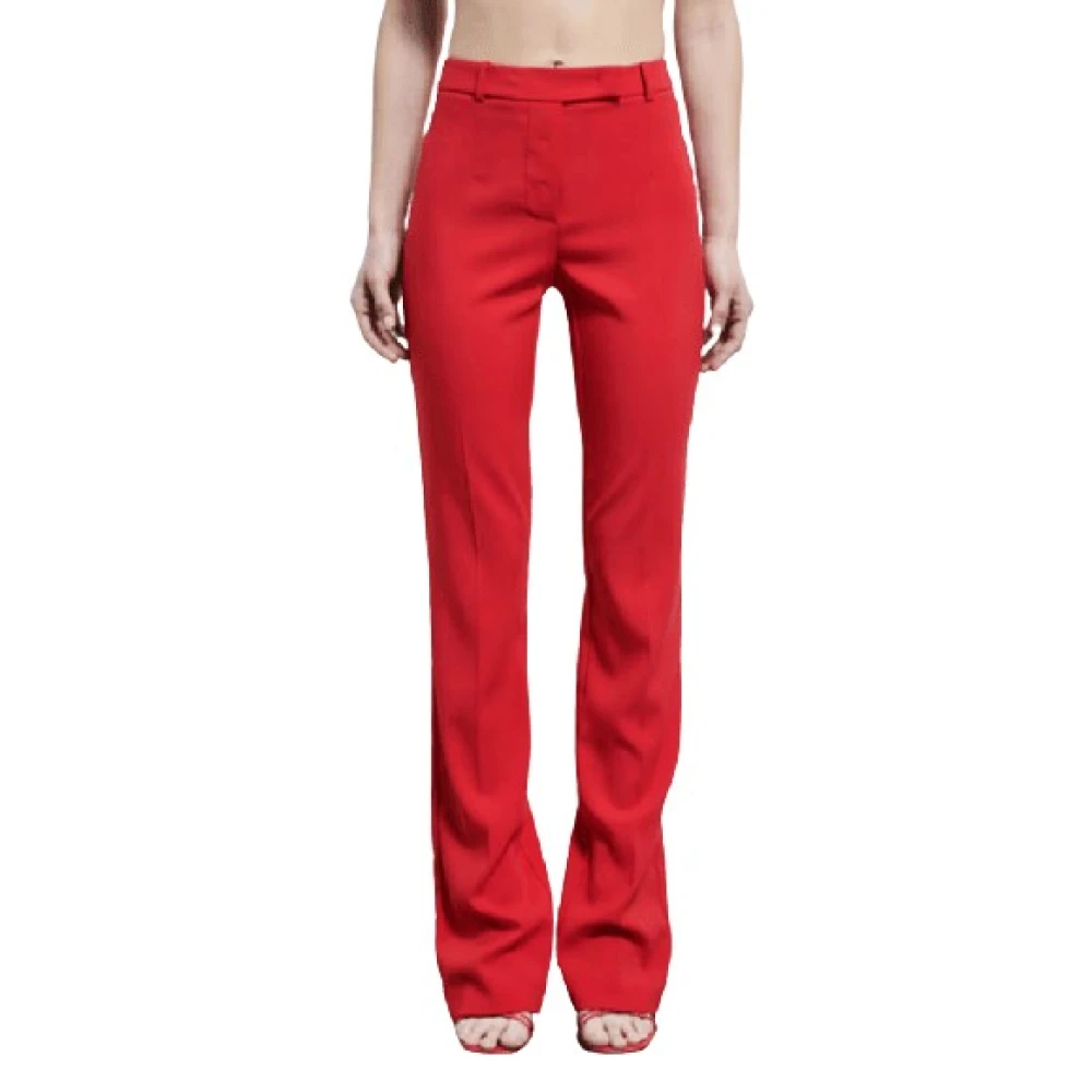 Patrizia Pepe Damen Rot - Wide Hosen - Trousers - M