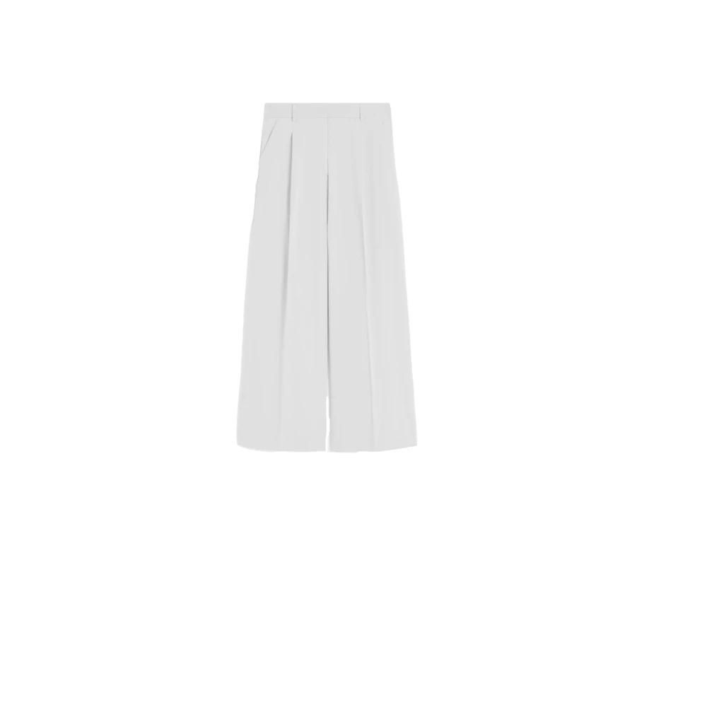 Max Mara Damen Weiß - Wide Hosen - Trousers - M