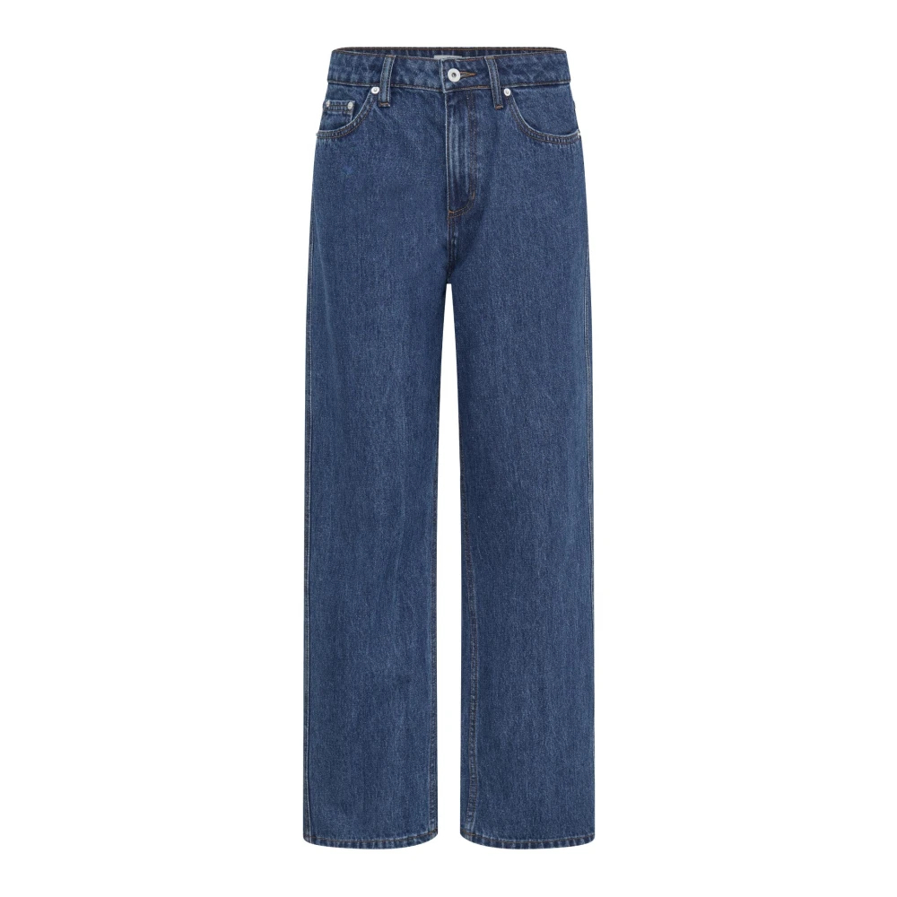 Ichi Damen Bleu Straight Jeans Julia - Bild 3