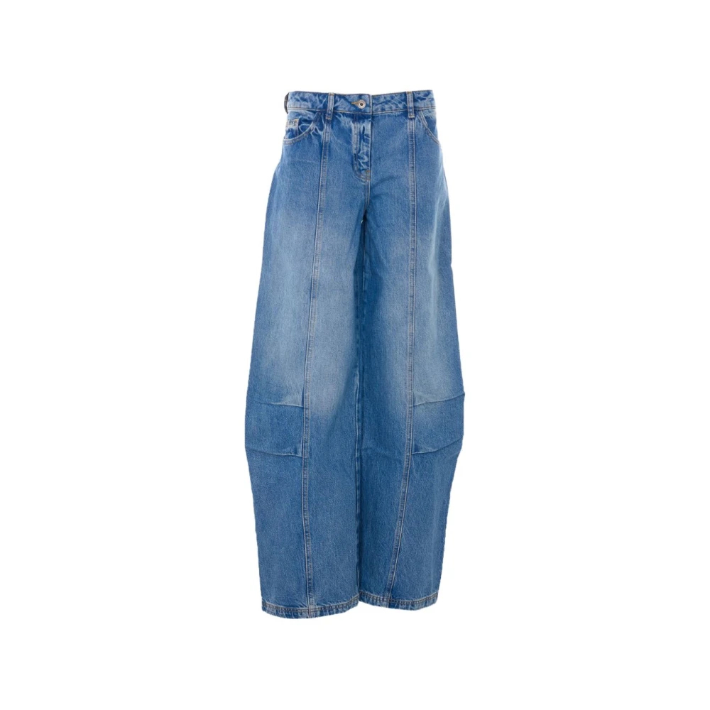 Patrizia Pepe Damen Blau - Wide Jeans - Jeans - W27