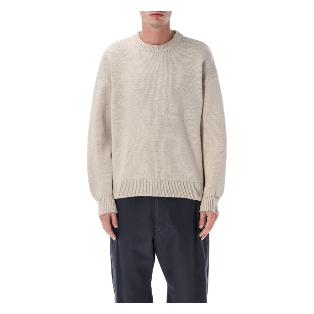 Colorful Standard Unisex Weiß Oversize-Pullover Mit Rundhalsausschnitt Ivory White - Bild 3