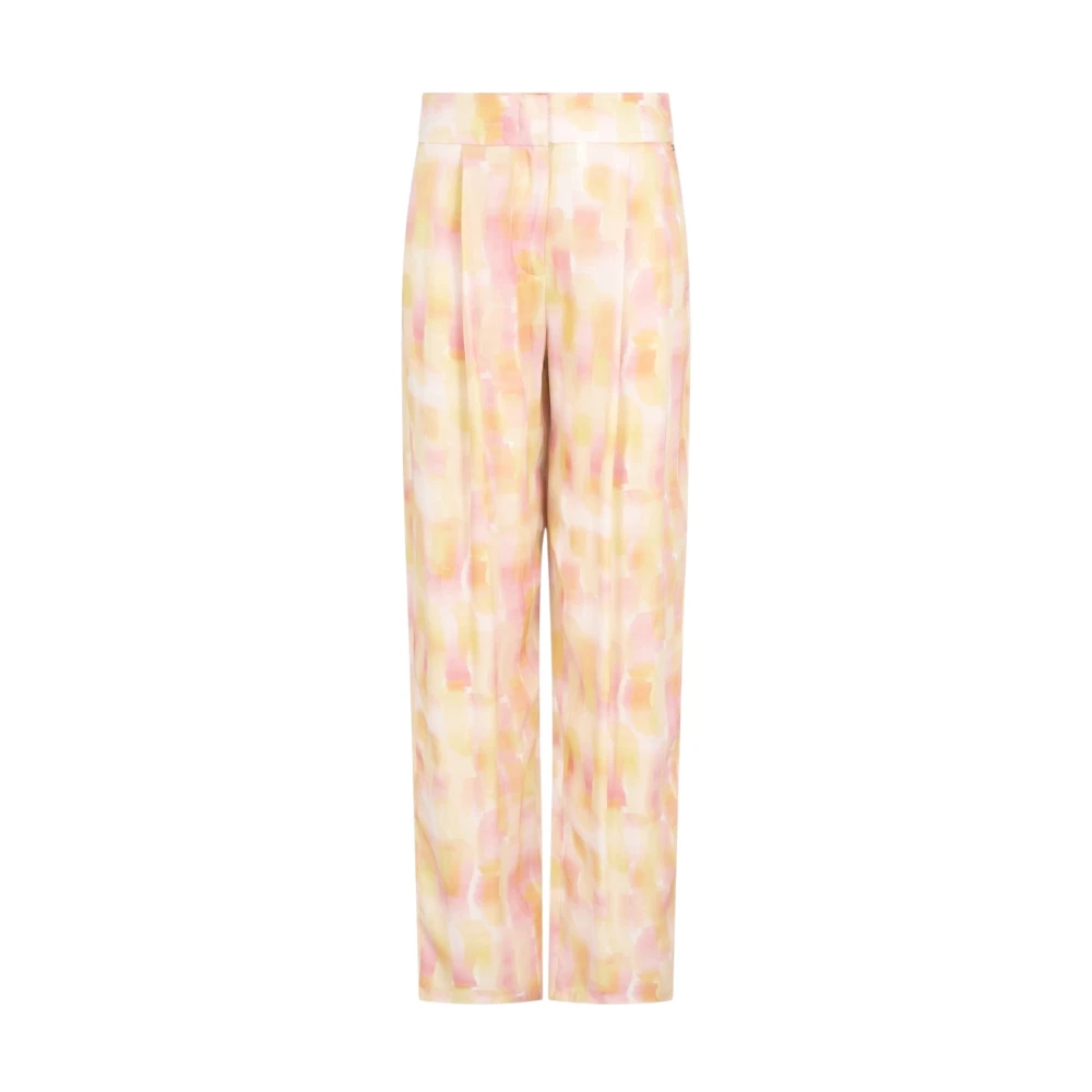 Emporio Armani Damen Multicolor - Wide Hosen - Trousers - Mehrfarbig - 3XL
