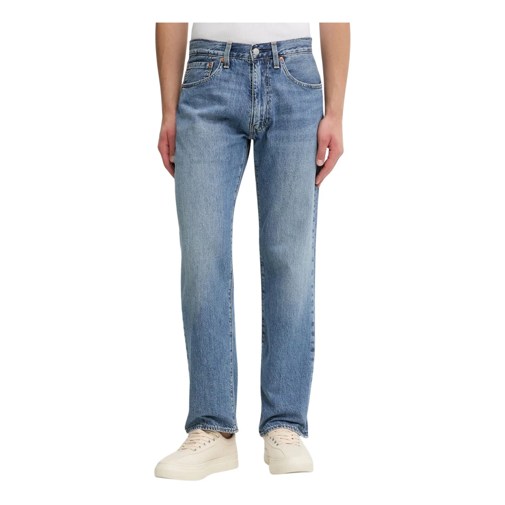 Levi's® Herren Jeans 555® Relaxed Straight Blau 31/30 82% Baumwolle 18% Leinen - Bild 2