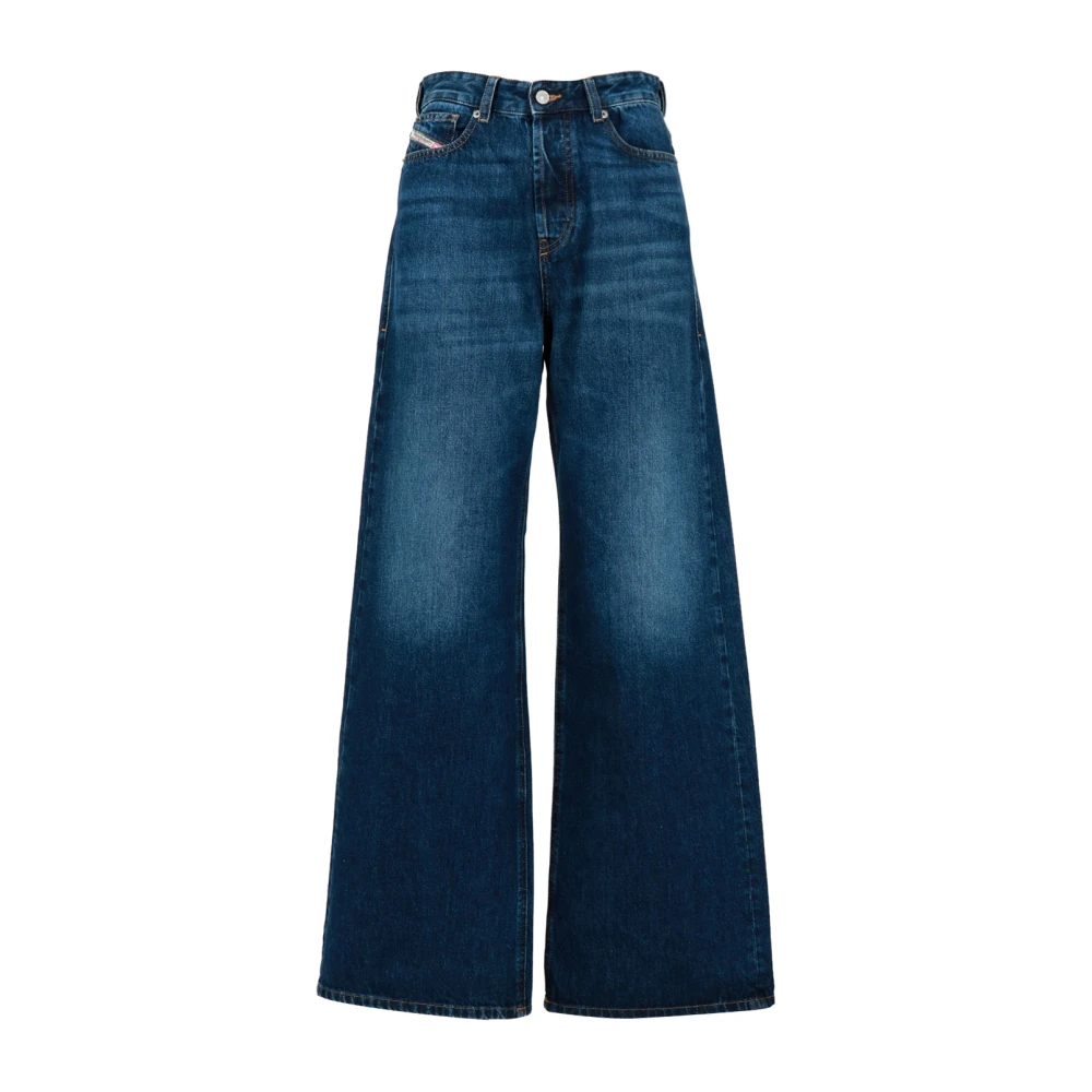Diesel Damen Blau - Wide Jeans - Jeans - W28 L32