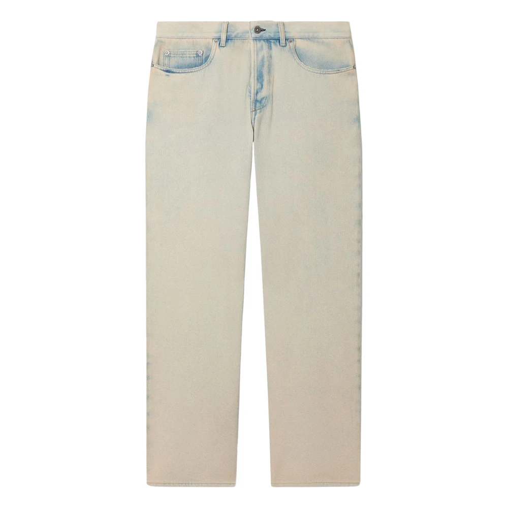 Golden Goose Herren Weiß - Skate Gerades Jeans - Jeans - W31