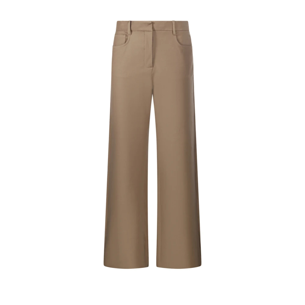 Max Mara Damen Braun - Wide Hosen - Trousers - L