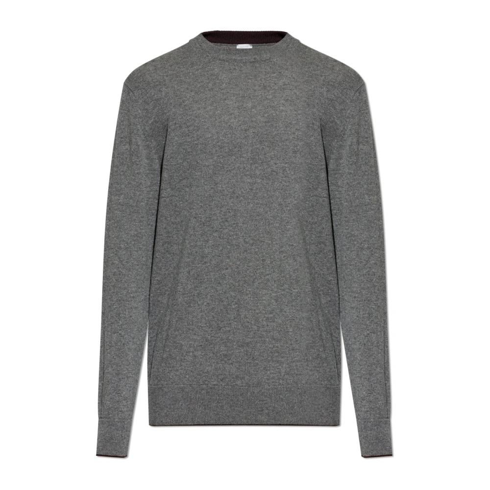 Eleventy Herren Grau - Kaschmirpullover Mit Rundhalsausschnitt - Knitwear - L