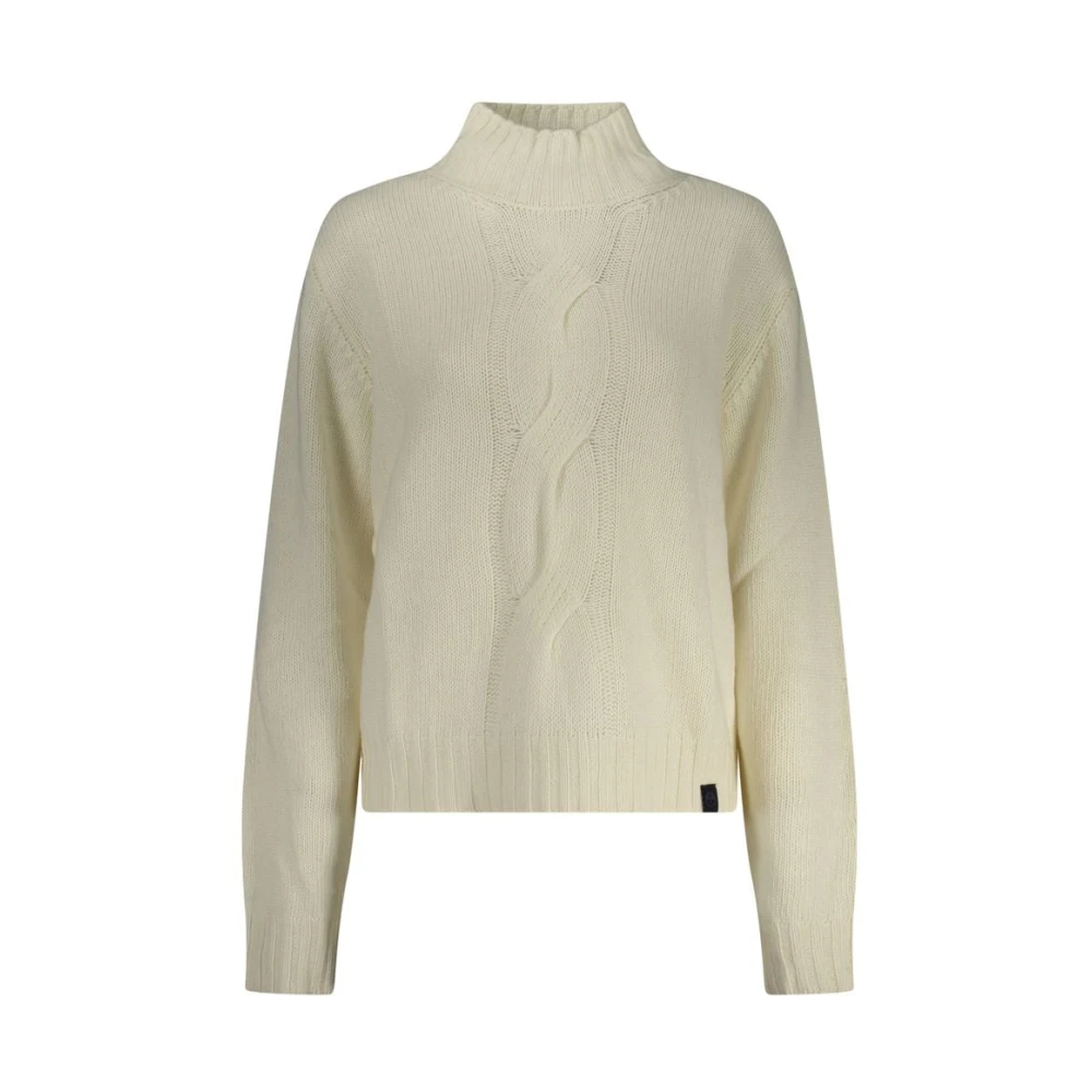 North Sails, Damen, Pullover, White Polyamide Women's Sweater, Weiss, (XL) - Bild 5