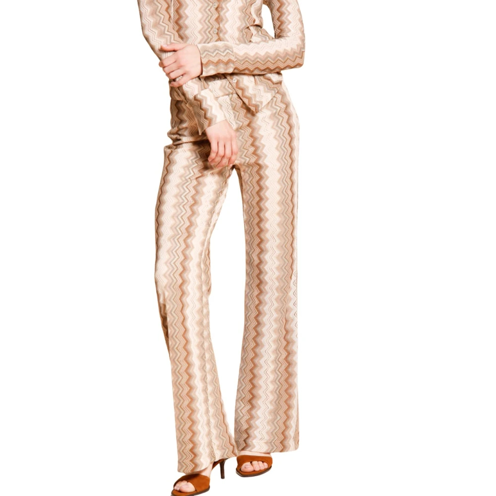 Mason's Damen Beige - Easy Straight Chino Jogger Pants - Trousers - L