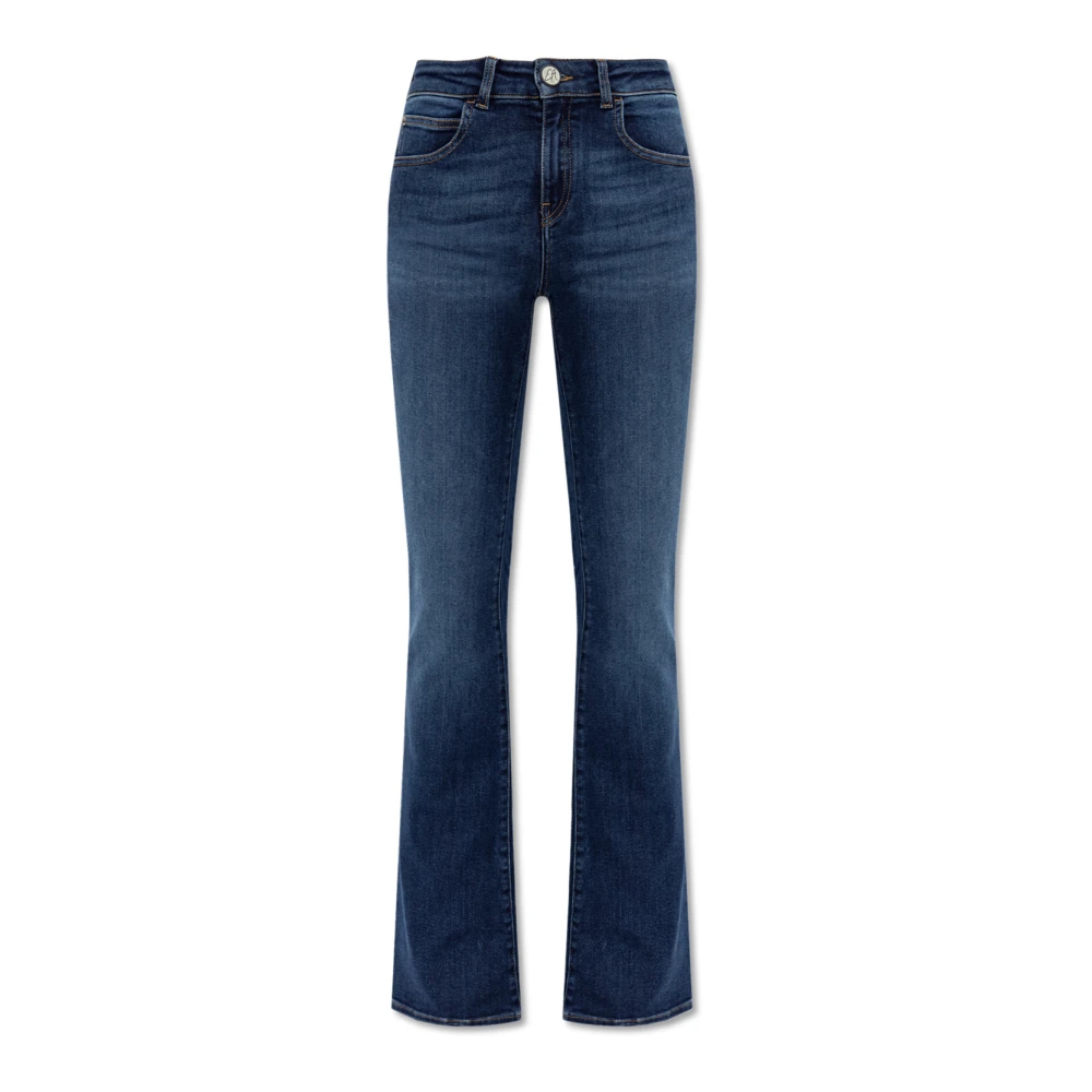 Emporio Armani Damen Blau - Asv J47 Mid-High Rise Jeans - Jeans - W26