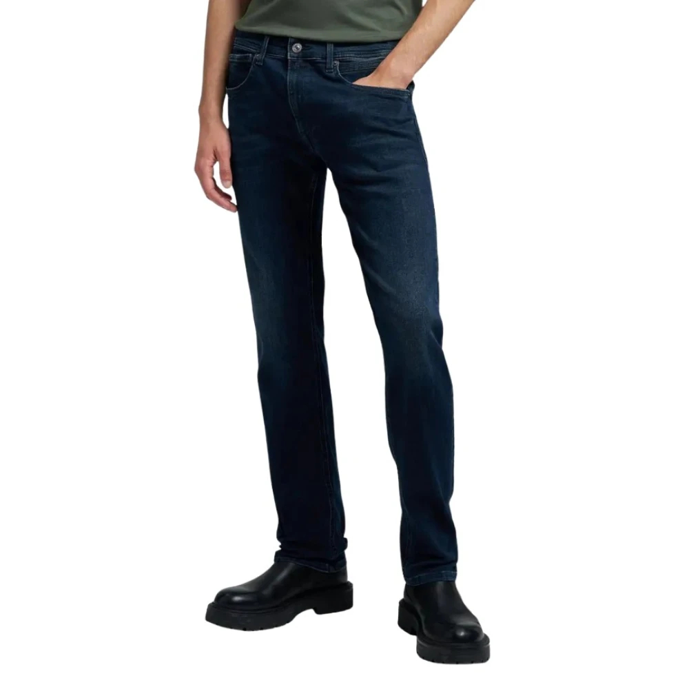 Replay Herren Dunkelblau 781 Straight-Jeans "Grover" In Vielen Verschiedenen Waschungen Mit Stretch erhältlich in Größe 32 von Baur - Bild 6