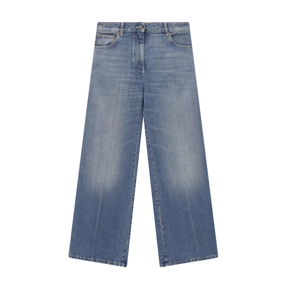 Valentino - Wide Jeans - Jeans - Damen - Blau - W26
