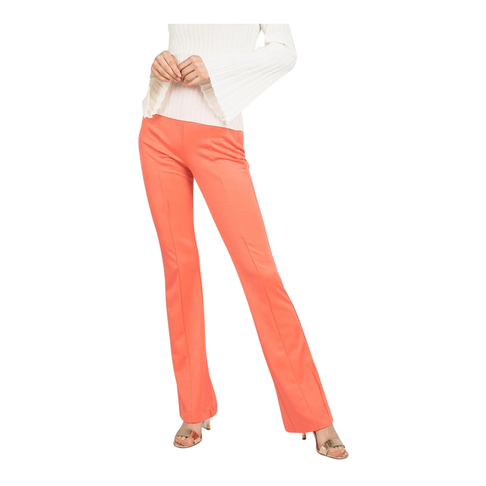 Patrizia Pepe Damen Rot - Wide Leg Hosen - Trousers - Xs