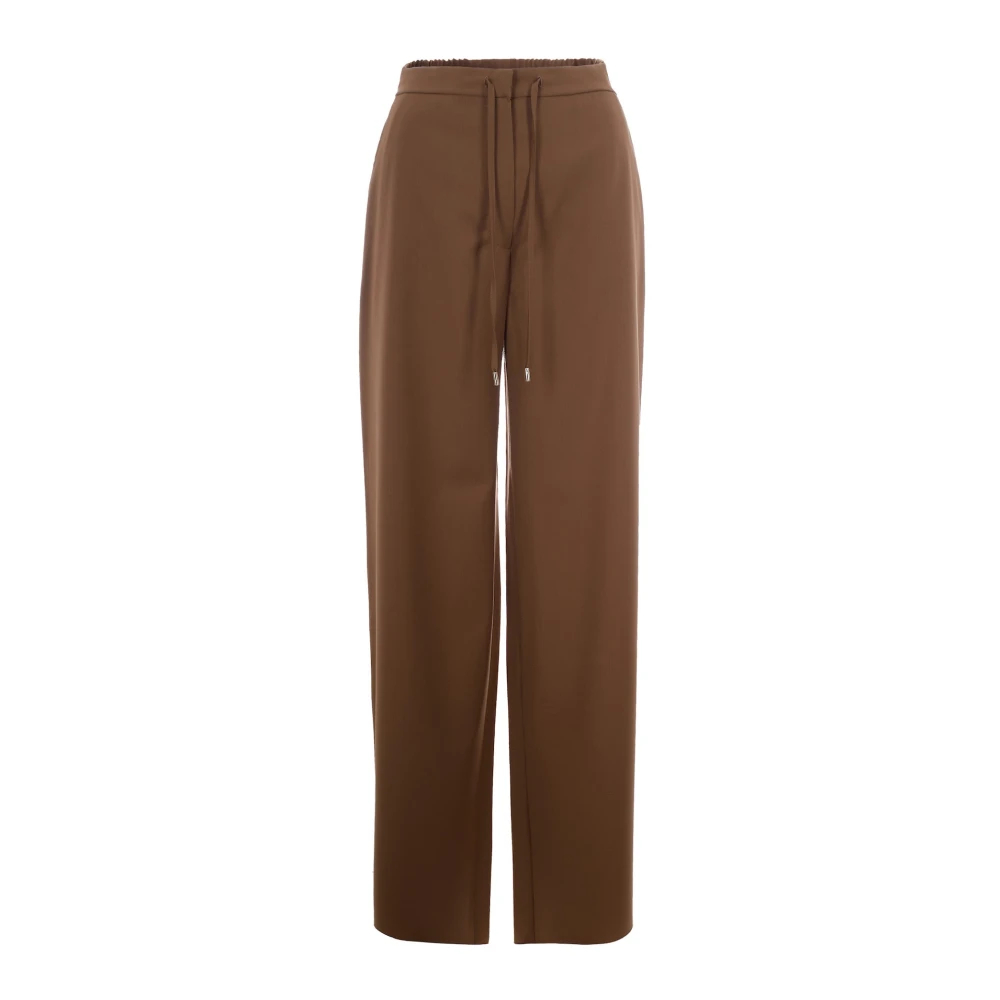 Max Mara Studio Damen Braun - Wide Hosen - Trousers - 2XS