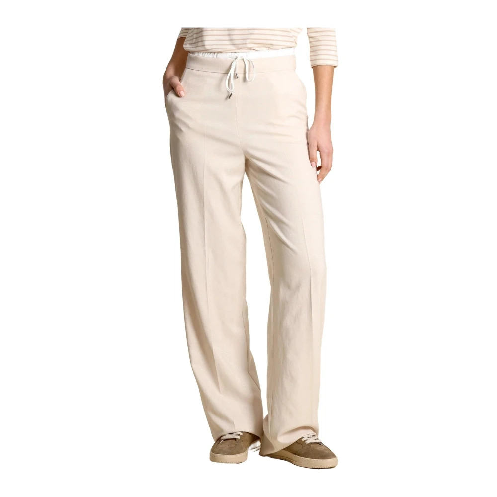 Emme Di Marella Damen Beige - Wide Hosen - Trousers - S