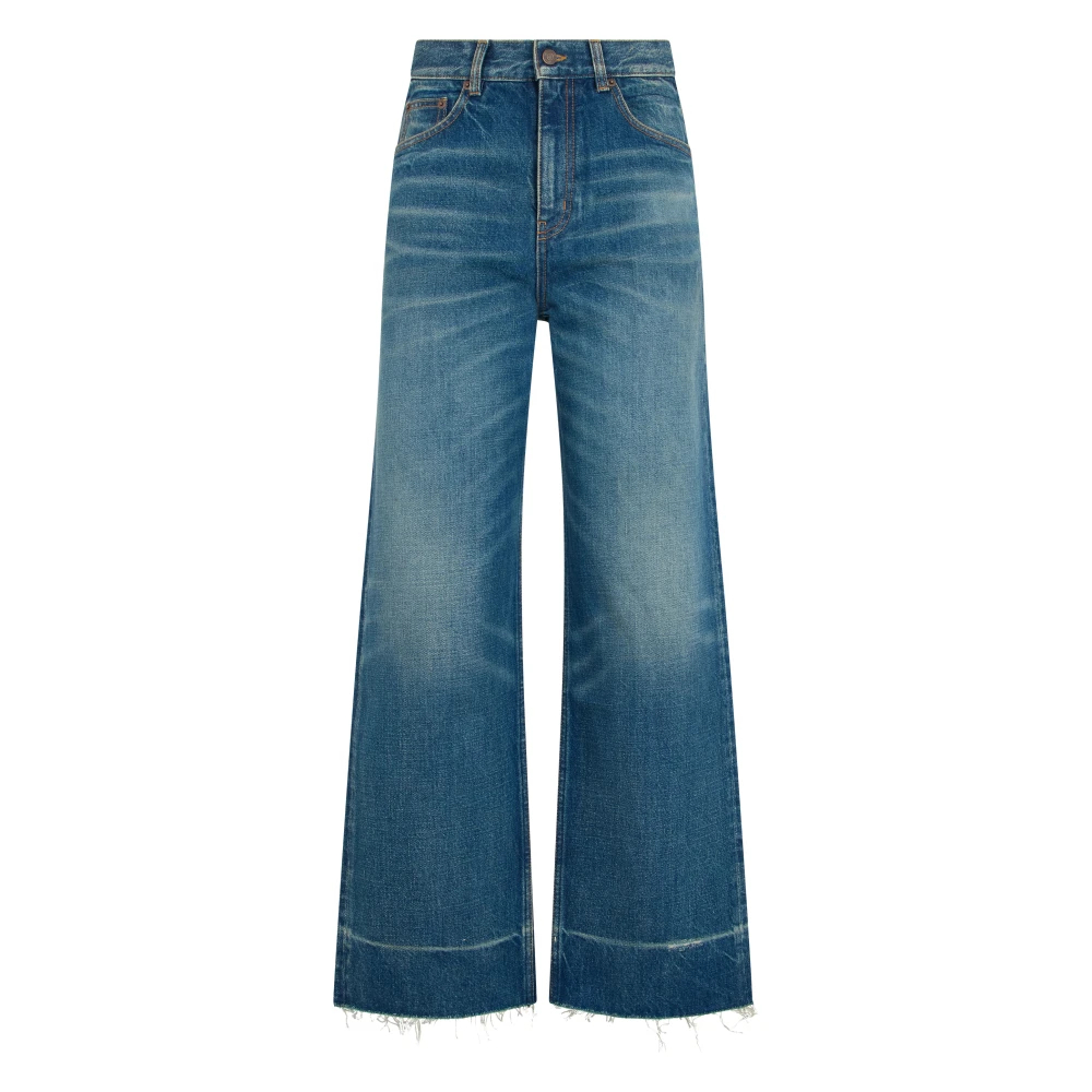 Chloé - Wide Jeans - Jeans - Damen - Blau - W26