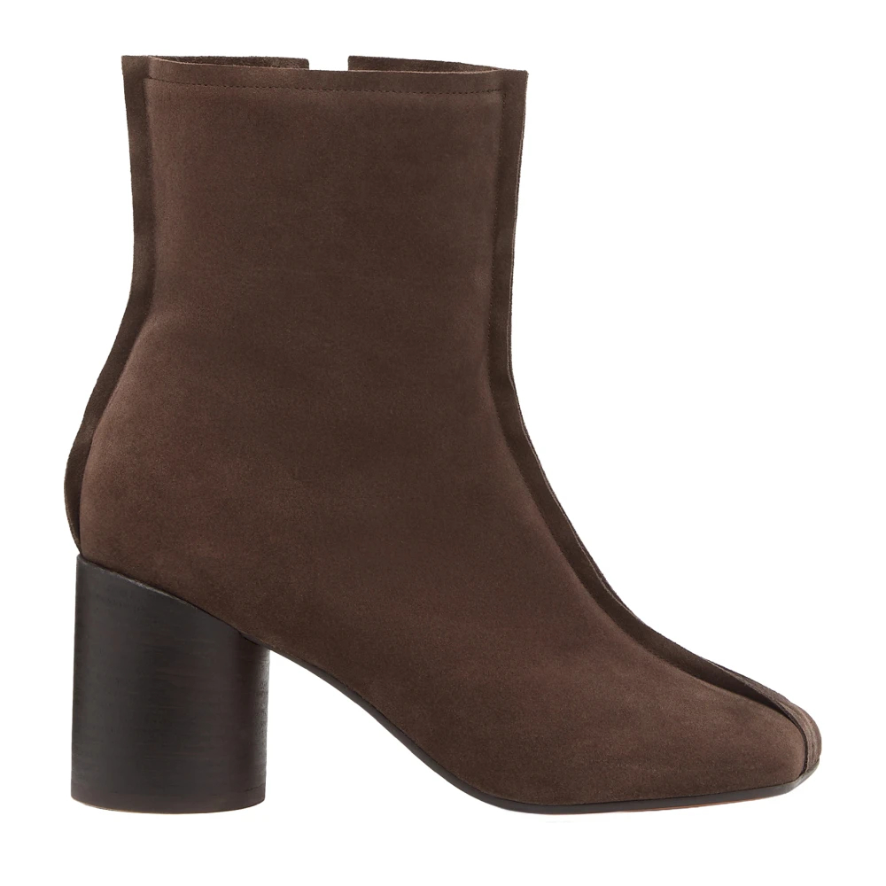 Mm6 Maison Margiela - Anatomische Stiefeletten Mit Stich-Zehenpartie - Shoes - Damen - Braun - 38 1/2 Eu