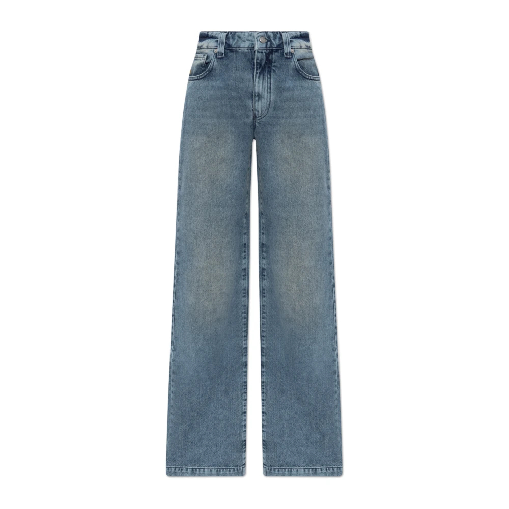 Emporio Armani Damen Blau - Wide-Leg Jeans - Jeans - W30