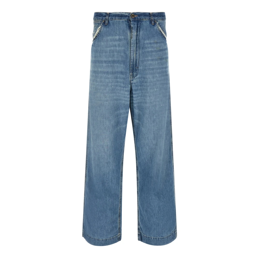 Maison Margiela - Wide-Leg Jeans - Jeans - Herren - Blau - L