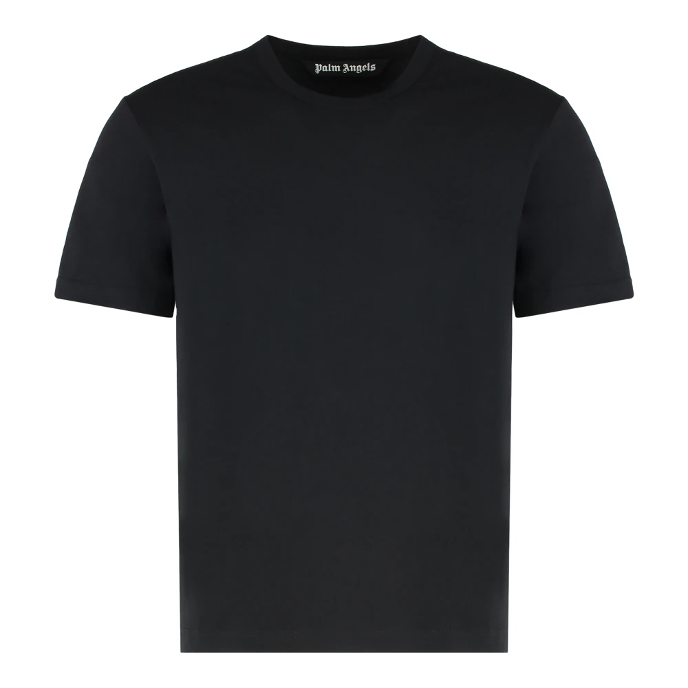 Palm Angels - Set Aus Drei Kurzärmeligen T-Shirts Aus Baumwollstretch - Tops - Herren - Schwarzk - 2XL