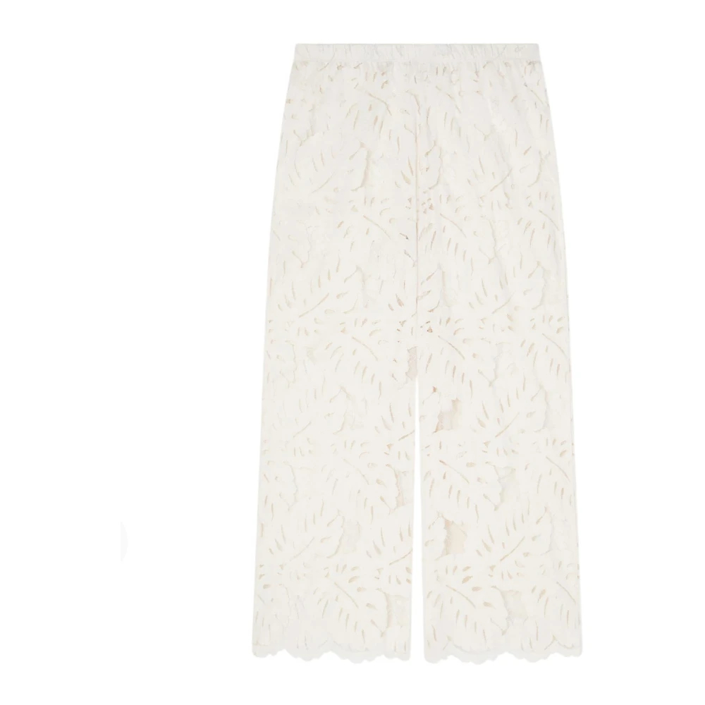 Emporio Armani Damen Weiß - Wide Hosen - Trousers - M