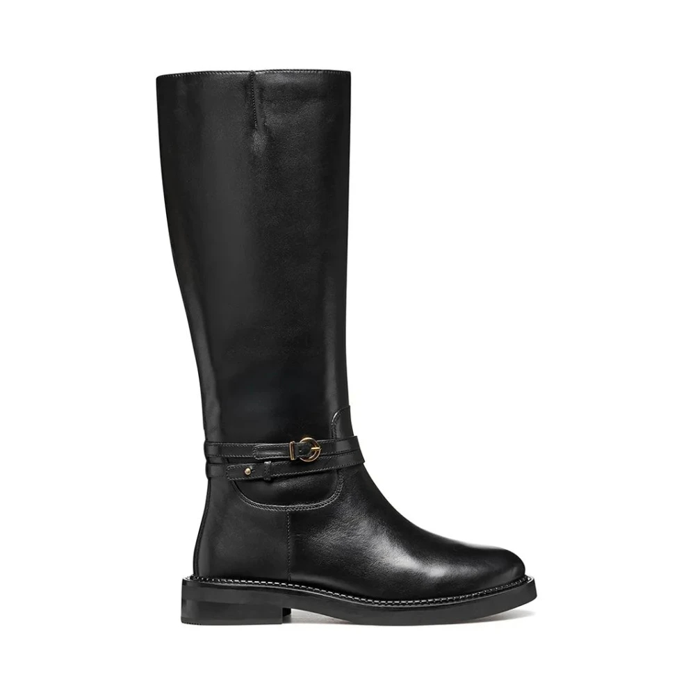 Geox Damen Schwarz Klassische Stiefel D Serilda D56wya 00043 C9999 39 - Bild 6