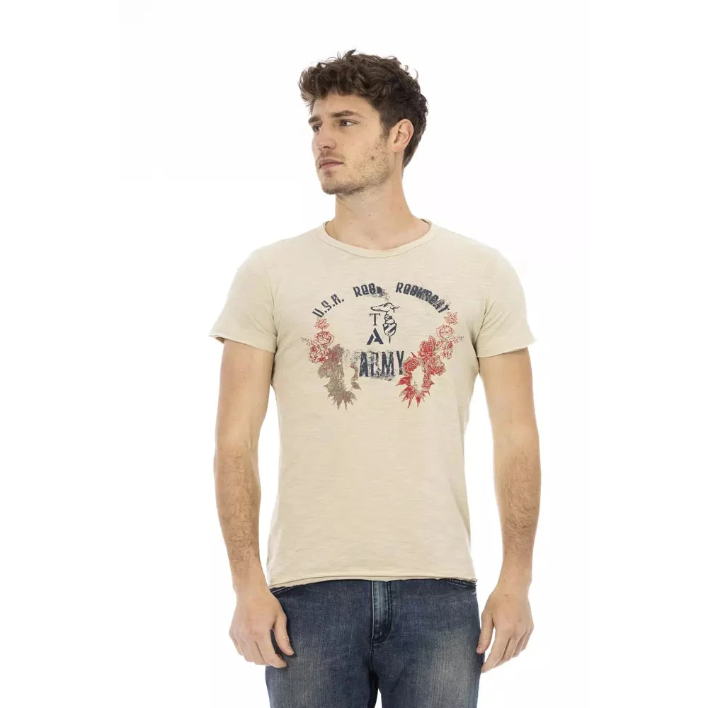 Trussardi Herren Beige - Action Kurzarm-T-Shirt - Tops - 2XL