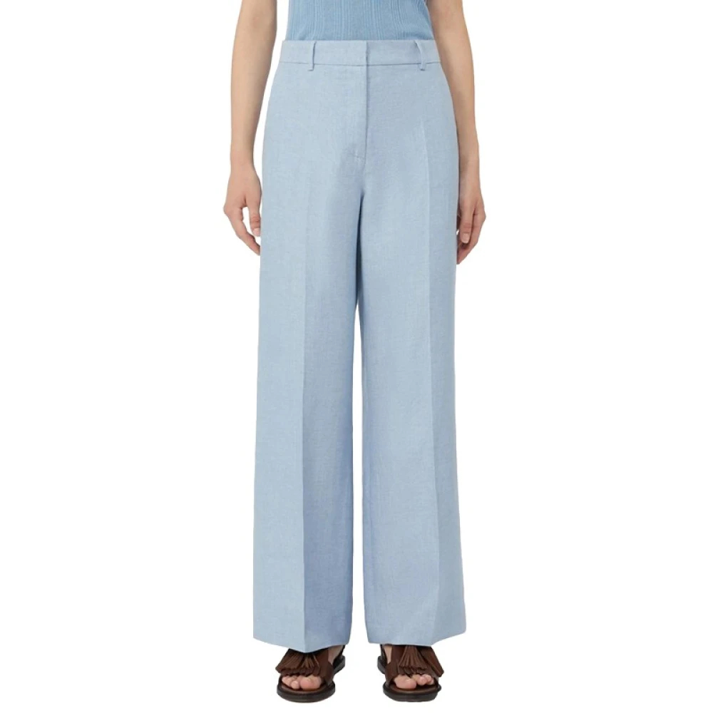 Weekend Max Mara Damen Blau - Wide Hosen - Trousers - S