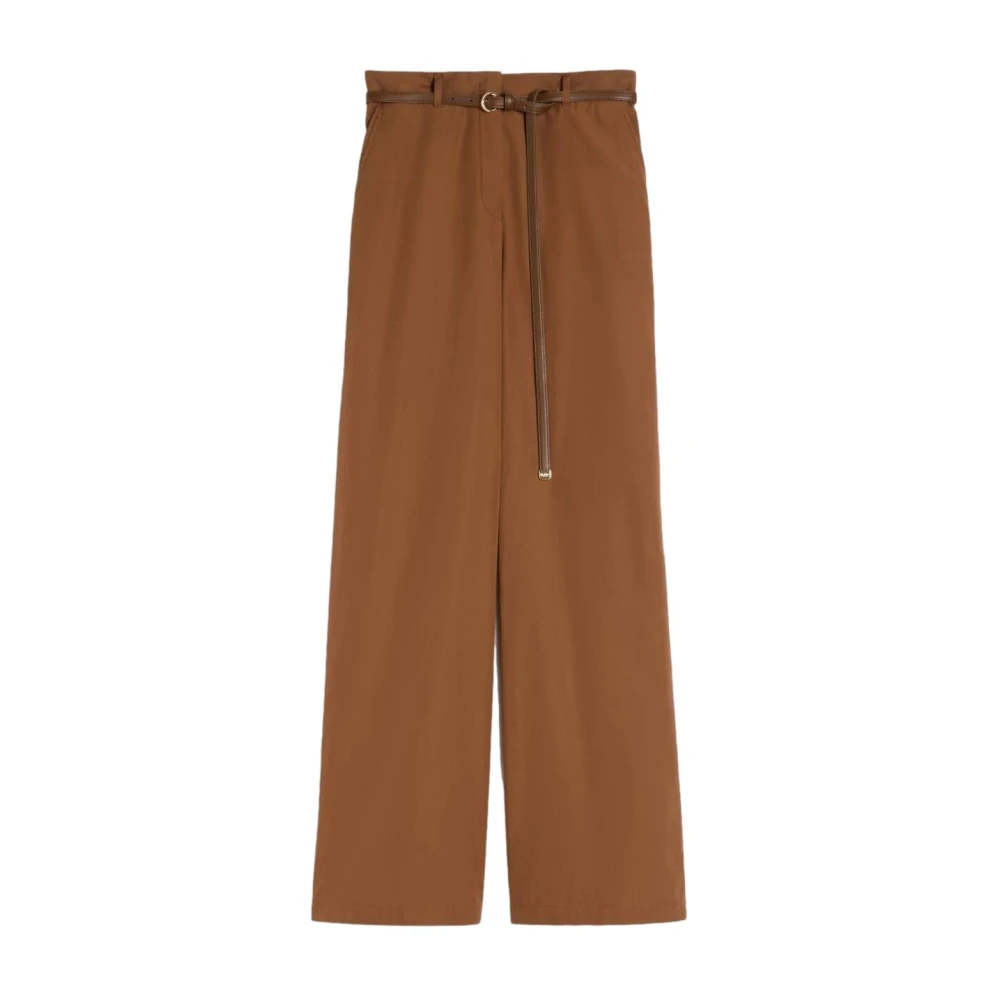 Max Mara Studio Damen Braun - Wide Hosen - Trousers - 2XS