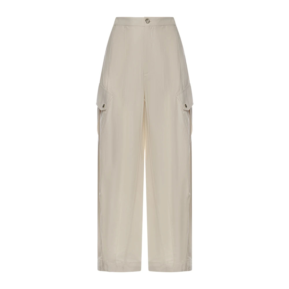 Pinko Damen Beige - Wide Hosen - Trousers - Xs