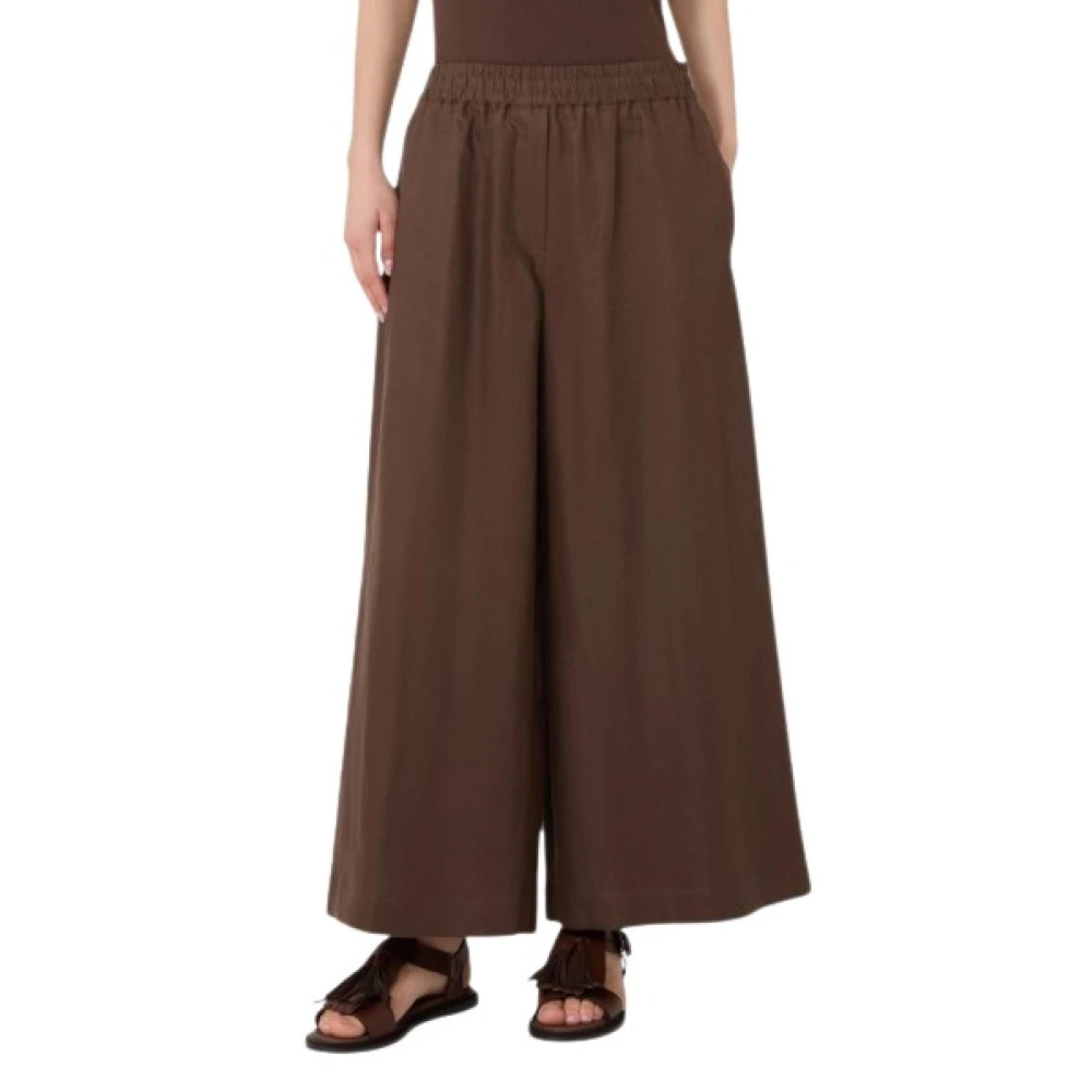 Weekend Max Mara Damen Braun - Felino Cropped Hosen - Trousers - S