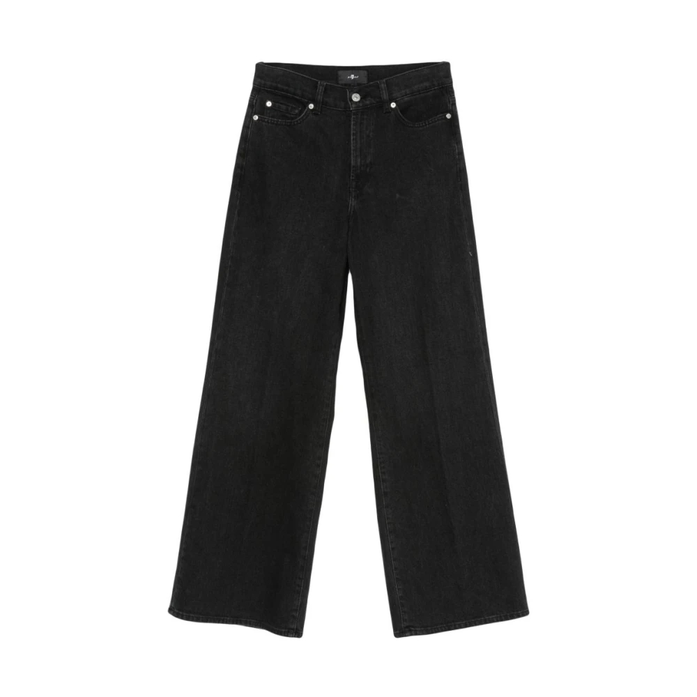 7 For All Mankind , Damen, Jeans, Schwarzk, W27 - Bild 3