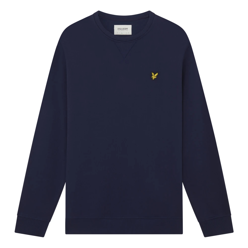 Lyle & Scott - Blue Print Sweatshirt - Sweatshirts & Hoodies - Herren - Blau - M - Bild 7