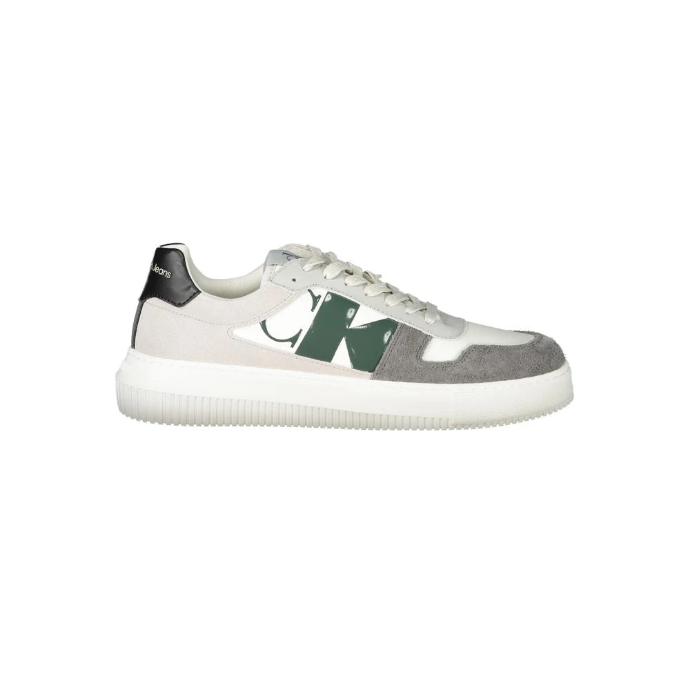 Calvin Klein, Herren, Sneakers, White Polyethylene Men Sneaker, Weiss, (41) - Bild 4