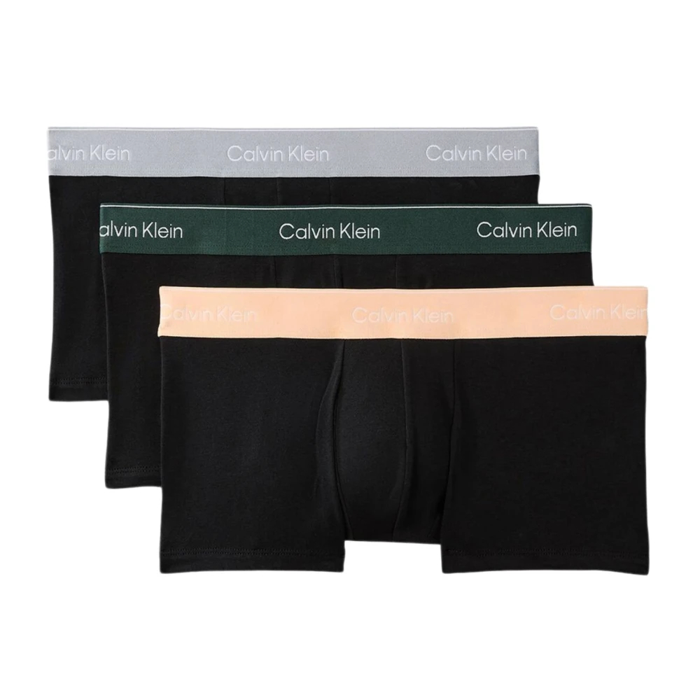 Calvin Klein Herren Schwarz Low Rise Trunk 3Er Pack - Bild 4